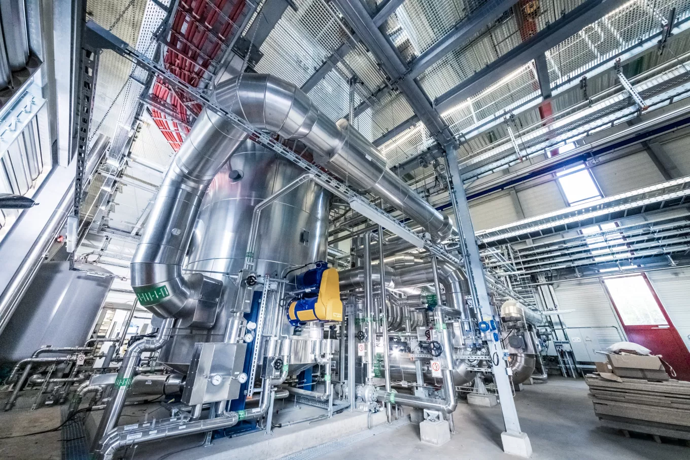 Power-to-Heat-Anlage der HAMBURGER ENERGIEWERKE GMBH IN WEDEL (DE)